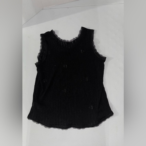 All in Love Daisy Knit Sheer Tank Top - Picture 2 of 6
